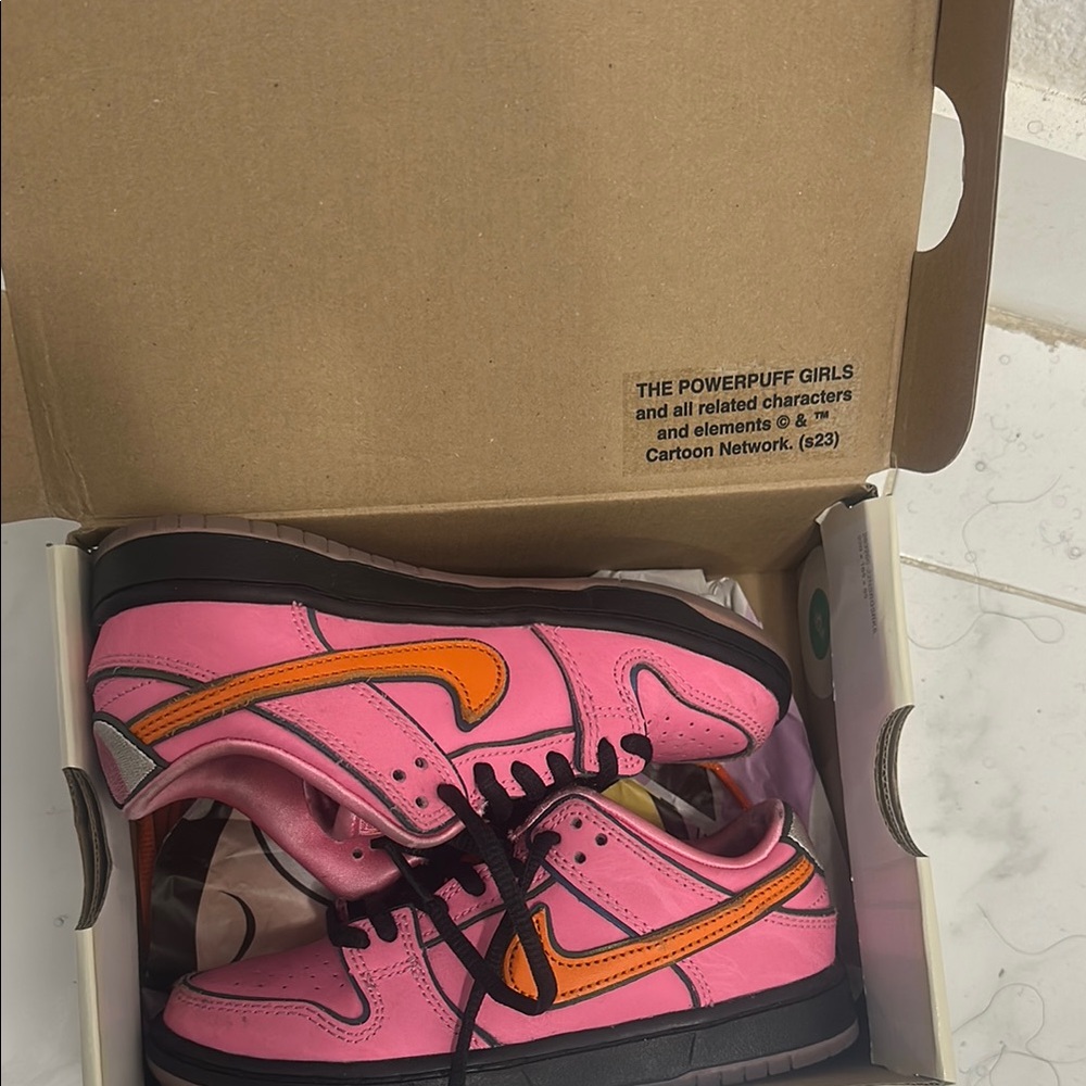 Kids Shoes - Pink and Orange